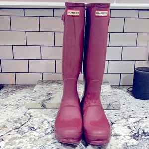 HUNTER Tall Original Matte Rain Boots